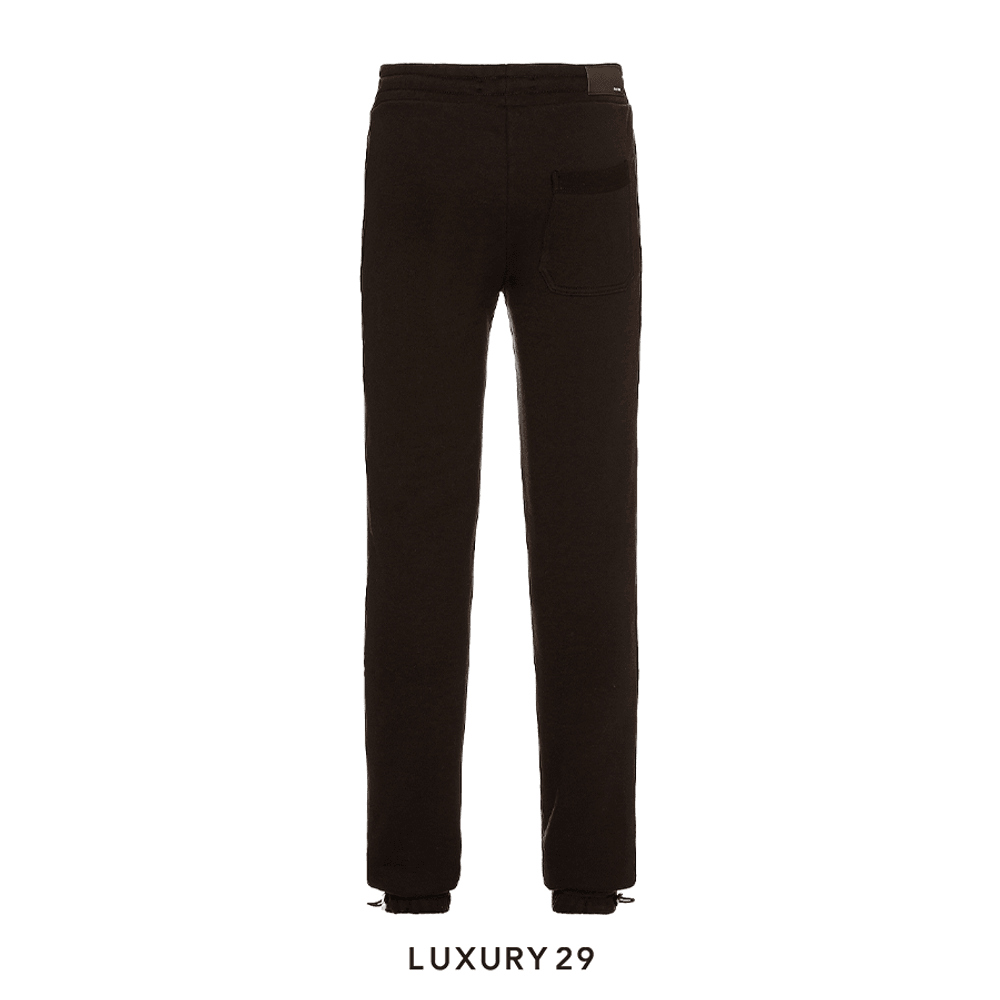 AMIRI Logo-Print Cotton Track Pants(L, Black)