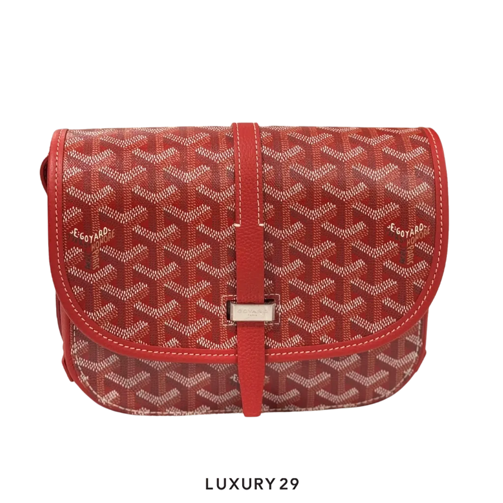 Goyard Belvedere PM Bag Red(Small, Red)