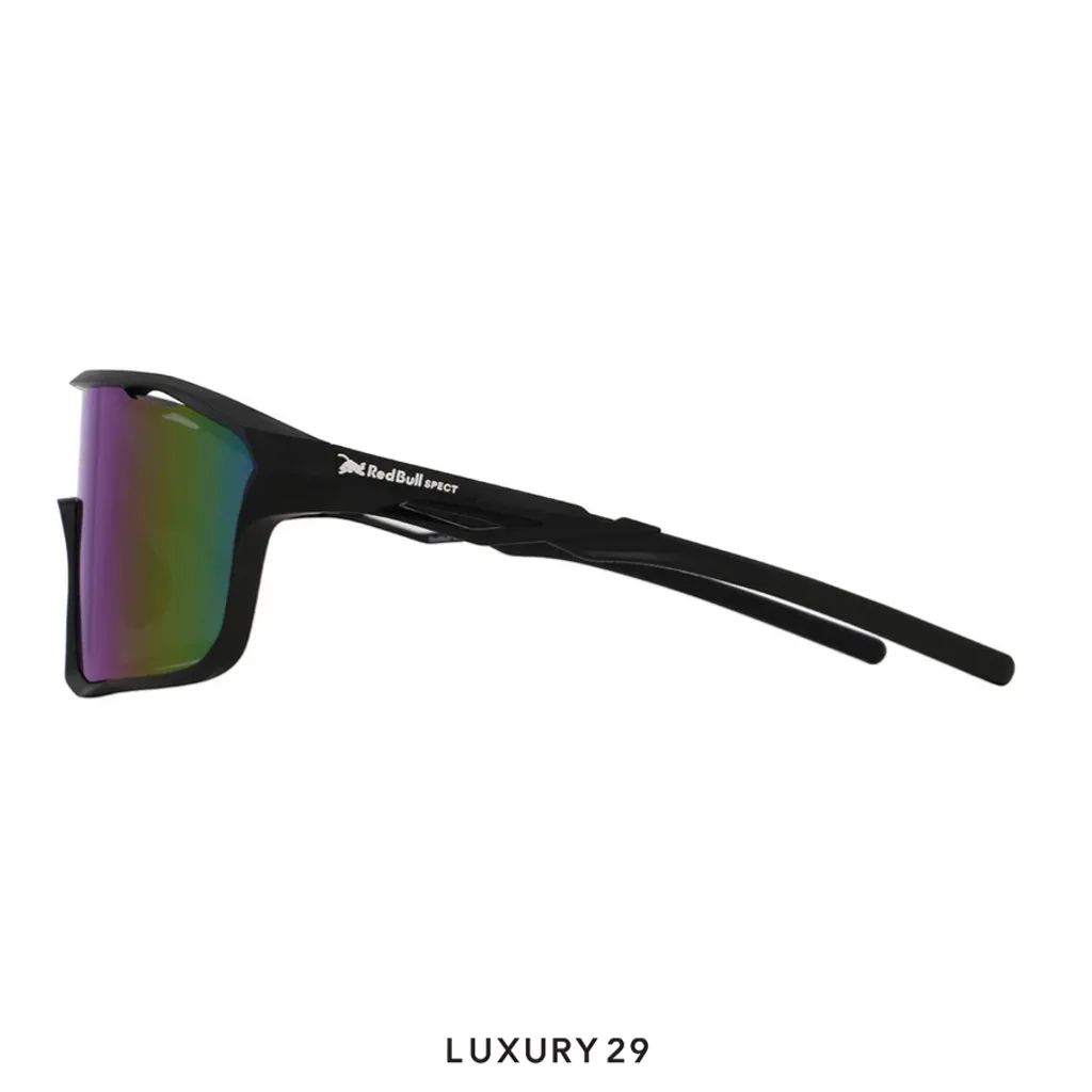 Red Bull Spect Sunglasses Rumble-004 smoke with purple-green mirror(Free Size, Purple)