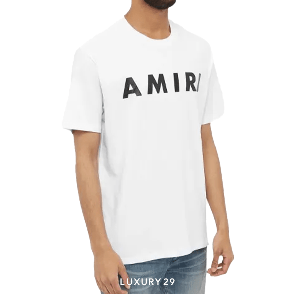 Amiri logo-print short-sleeve T-shirt(S, White)
