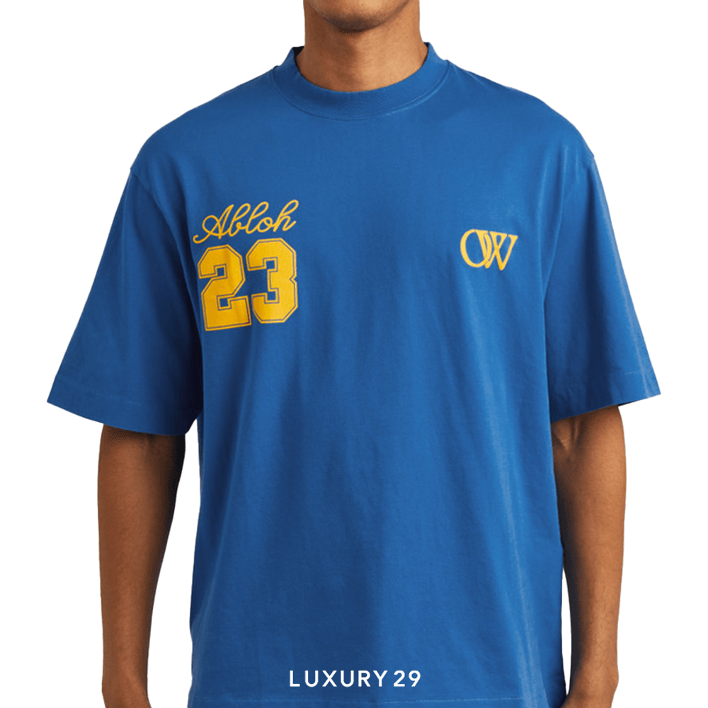 OFF-WHITE 23 Skate S/S Tee(M, Blue)