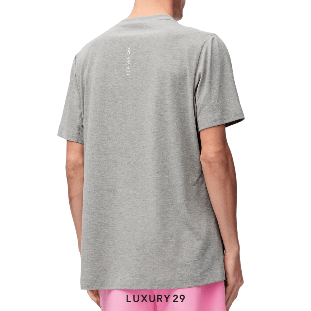 On x Loewe Active T-shirt in technical jersey Grey Melange(XS, Grey)