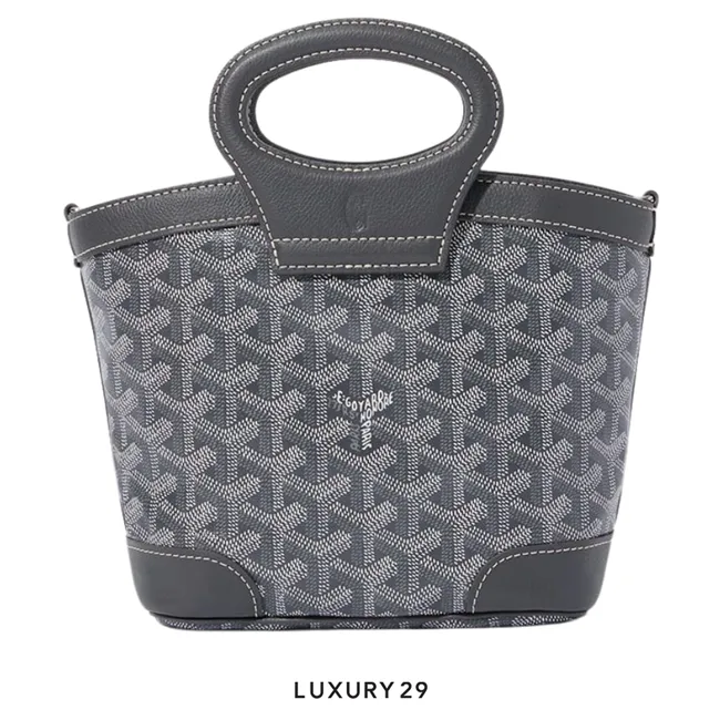 希少品◆入手困難♪【GOYARD】ポシェット コンティ ポーチ gray GOYARD】アンジュミニポーチ (GOYARD/ショルダーバッグ