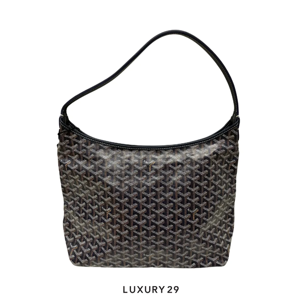 Goyard Boheme Hobo Bag Navy Blue(Small, Blue)
