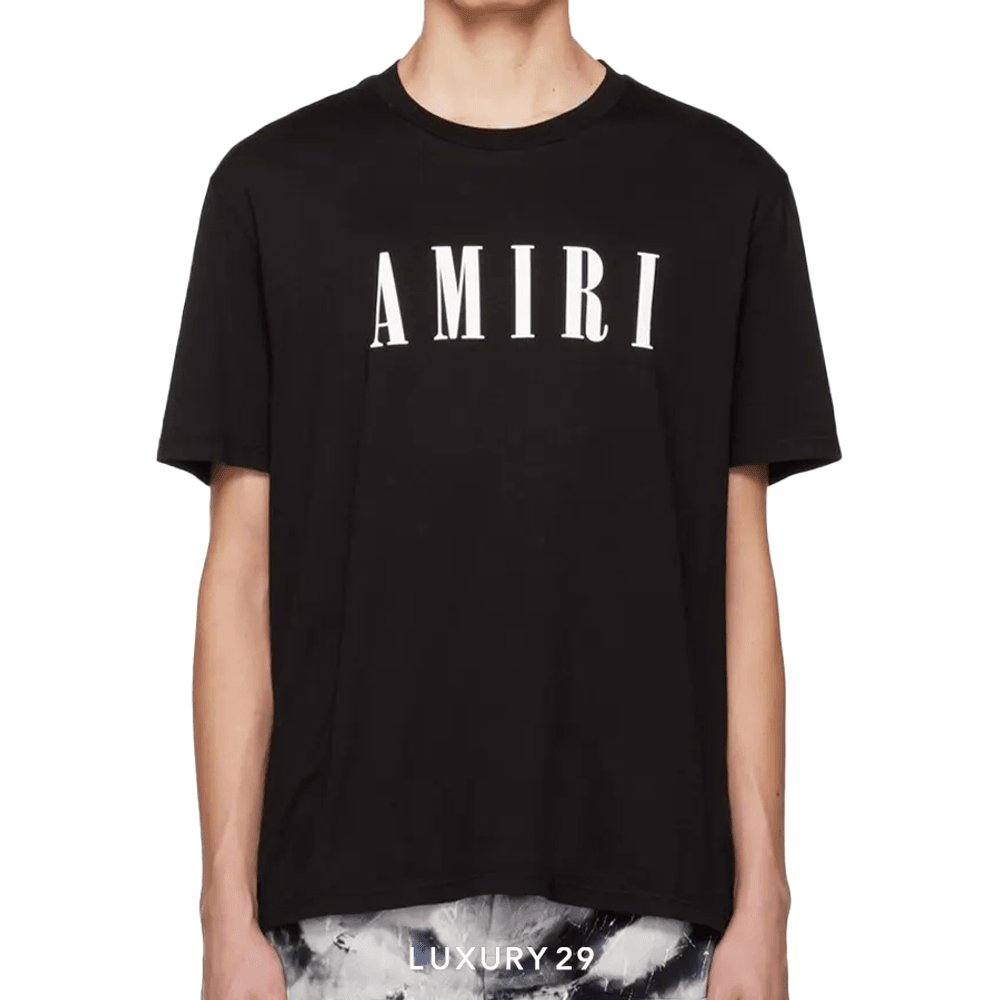 AMIRI CORE LOGO TEE BLACK(L, Black)