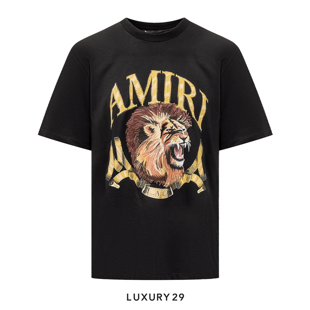 AMIRI Lion Tee T-Shirt Black(S, Black)