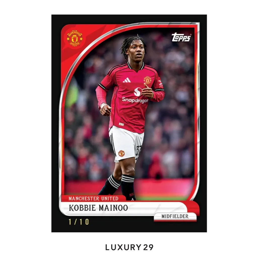 Topps 2025/26 Manchester United Collector Tin(Small, Red)