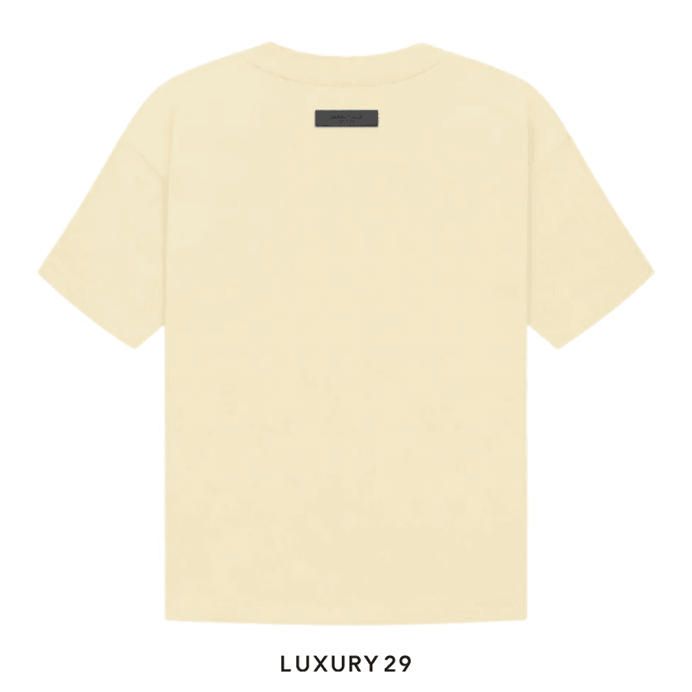 関税込み＊FEAR OF GOD ESSENTIALS＊FW22 半袖Tシャツ カナリア Essentials Fear Of God T-Shirt Canary (FW22)