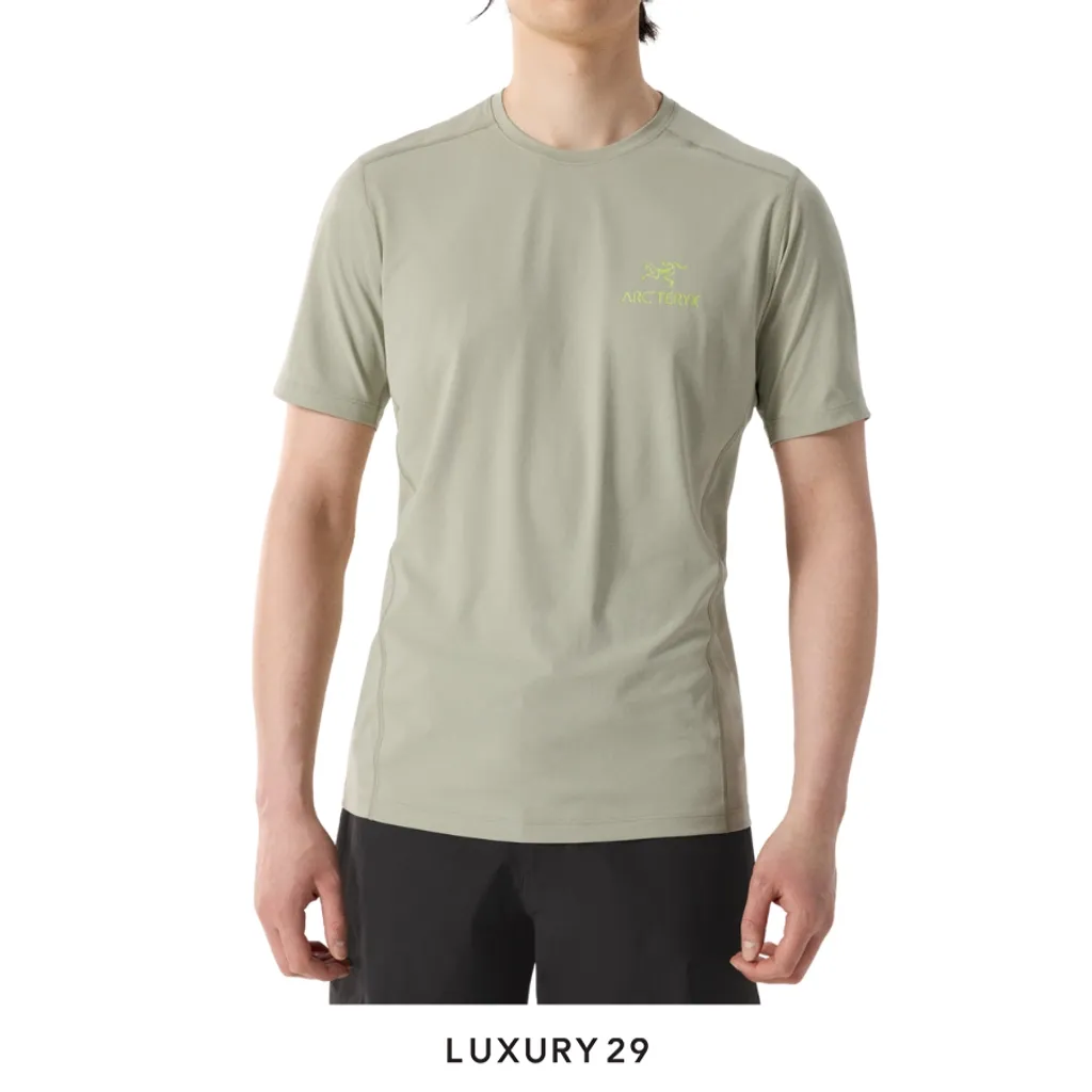 Arcteryx Motus Crew Arc'Word SS M HABITAT HEATHER Grey(S, Grey)