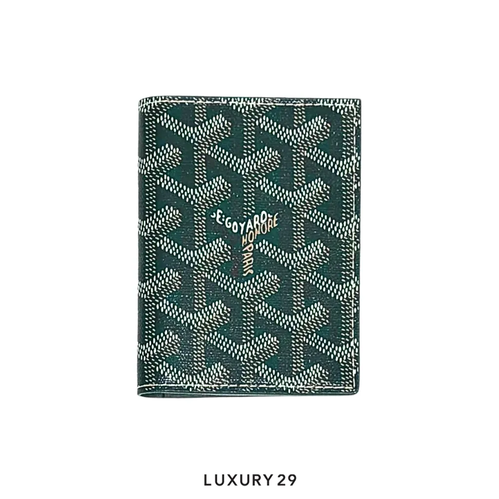 Goyard Saint-Marc Card Wallet Green(Small, Green)