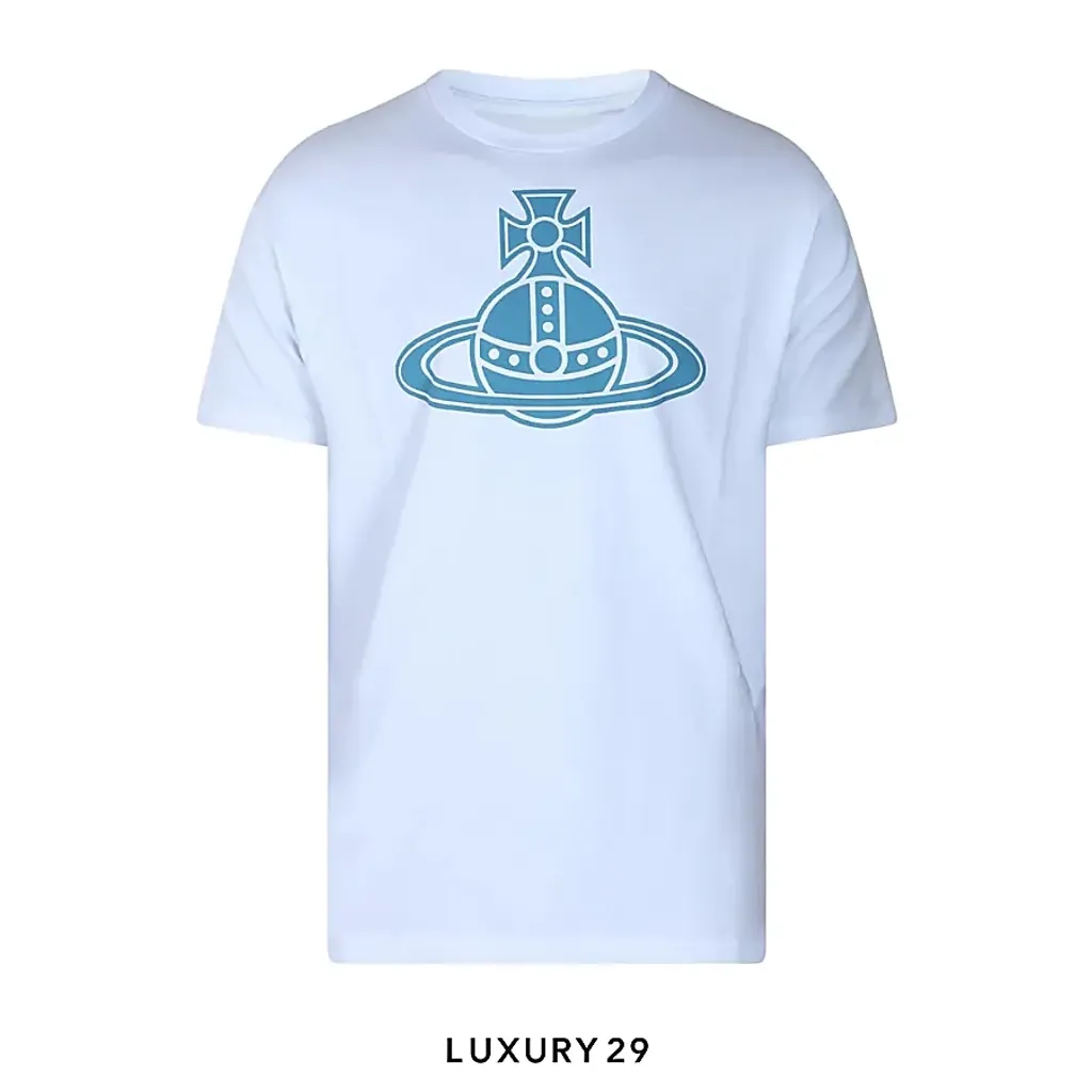 Vivienne westwood orb-embellished cotton T-shirt White(2XS, White)