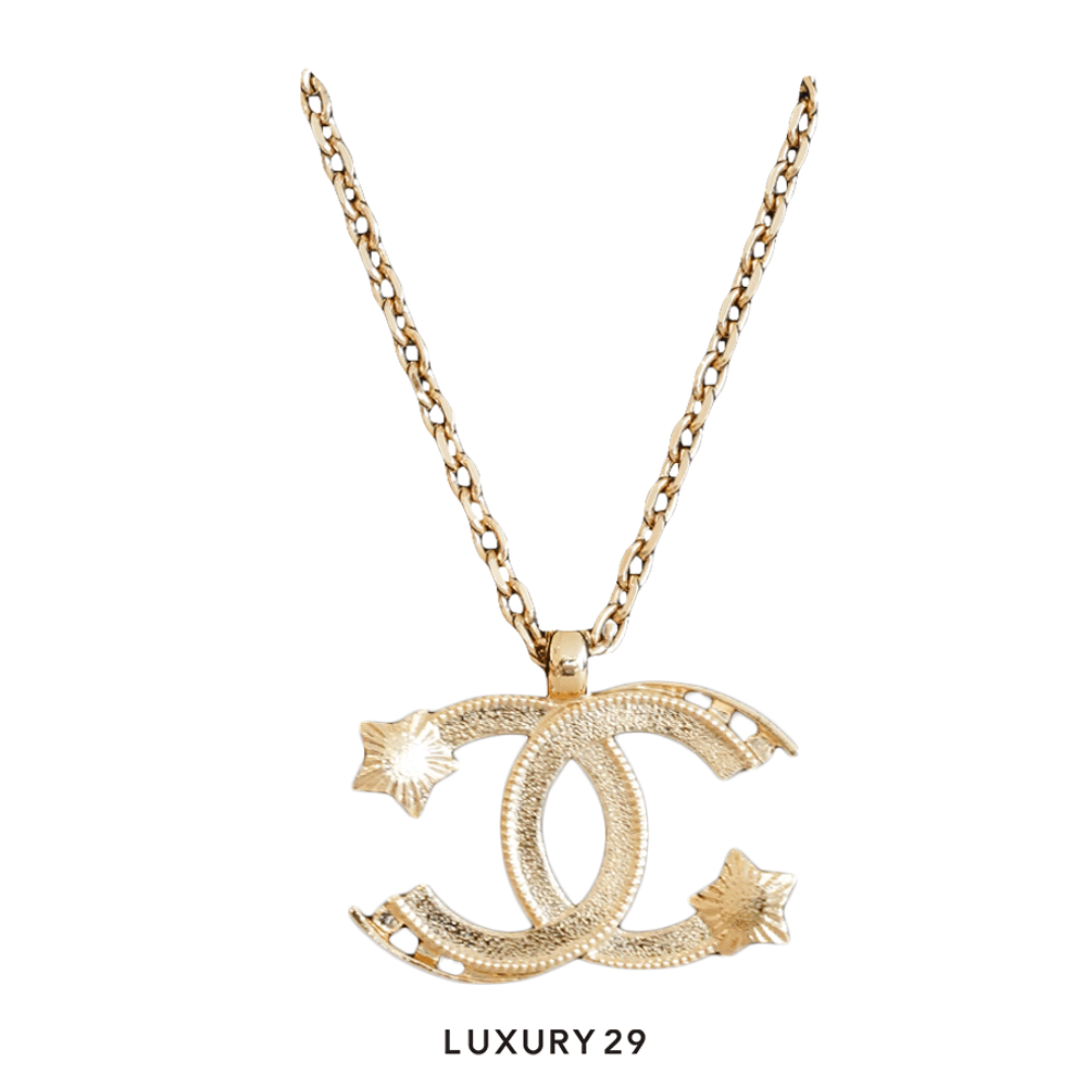Chanel Necklaces & Pendants(Free Size, Gold)
