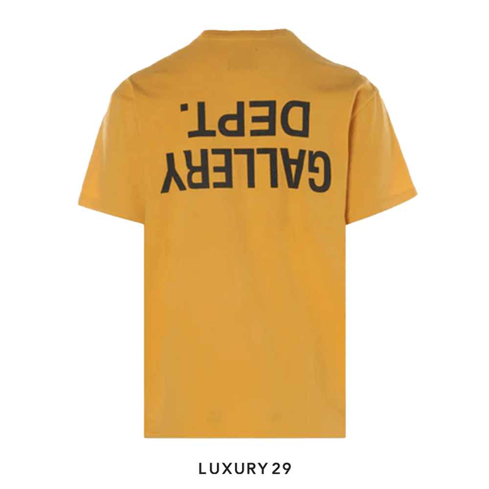 Gallery Dept. Fucked Up Logo Tee Gold(XL, Gold)