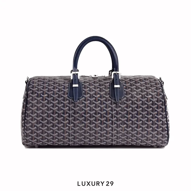 Goyard Boston 50 bag Navy Blue