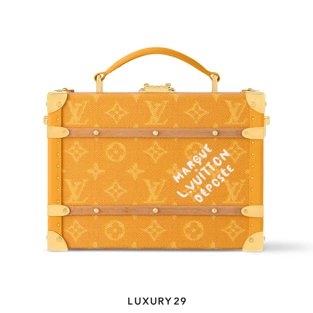 Louis Vuitton LV Handle Trunk Yellow(Small, Yellow)