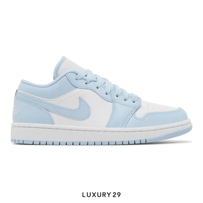 Nike Jordan 1 Low White Ice Blue  (Women's) (W)