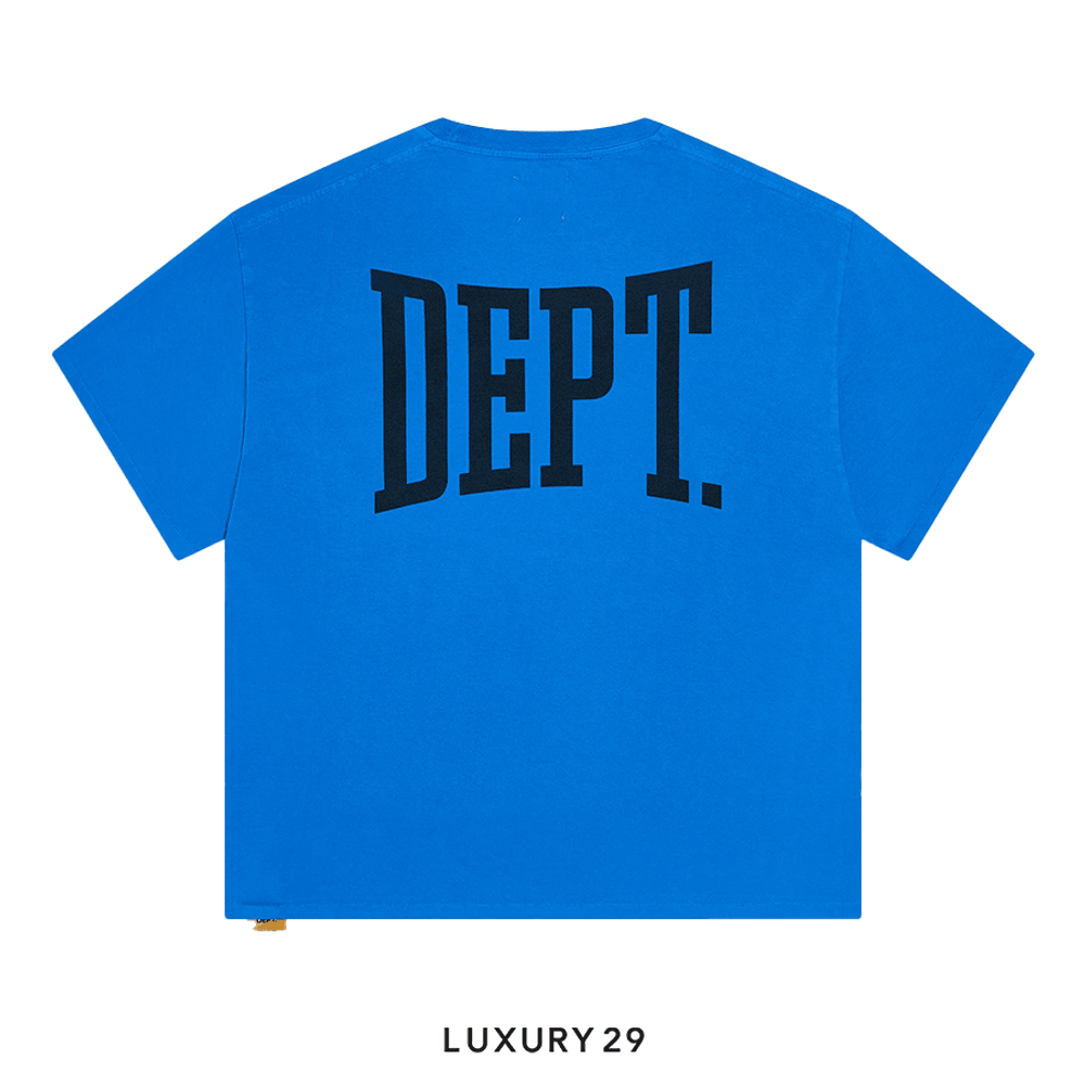 関税送料込み■GALLERY DEPT■Dept. Gym Logo Tシャツ GALLERY DEPARTMENT Men's Dept Gym Logo T-Shirt - Bergdorf