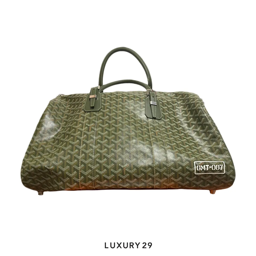 Goyard Boston 50 bag Khaki - GMT-007(Medium, Green)
