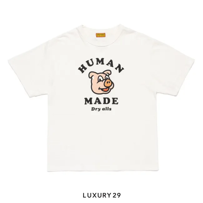 Human Made standard slub yarn T-shirt White