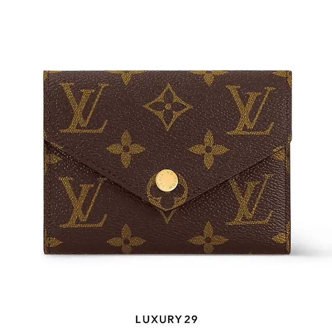Louis Vuitton LV Victorine wallet Monogram Canvas Brown