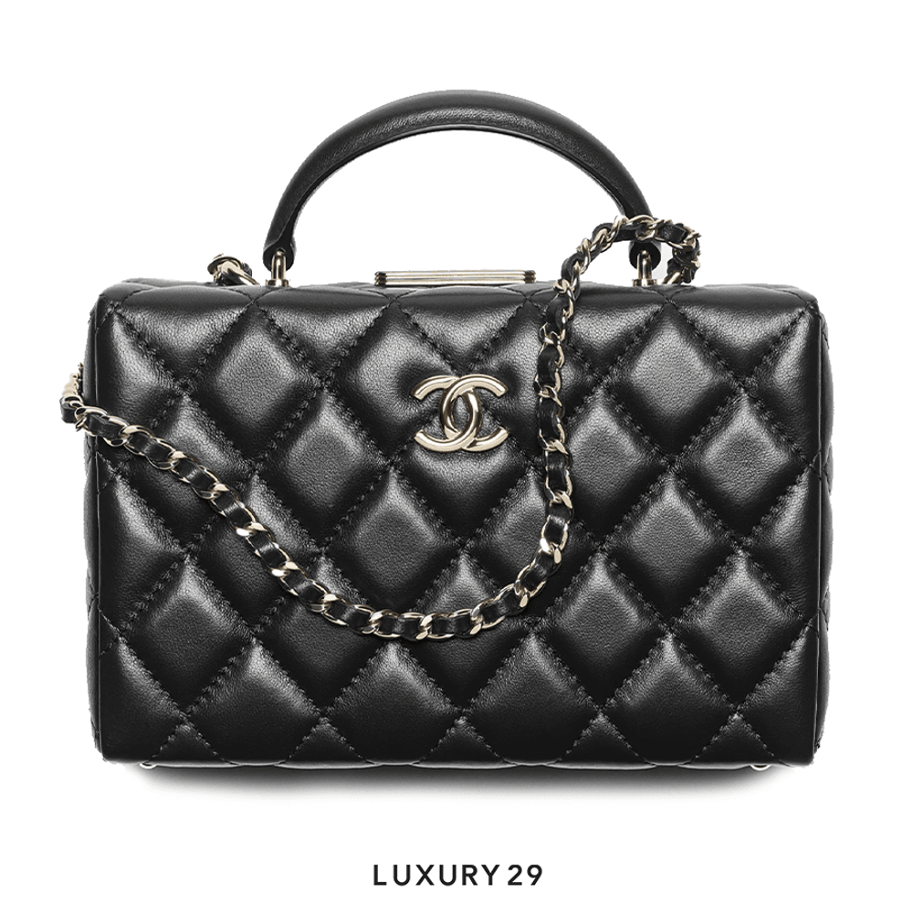 Chanel black box bag on sale