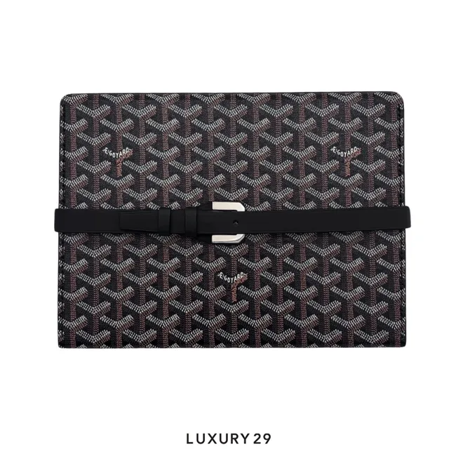 Goyard 8 Watch Case Black