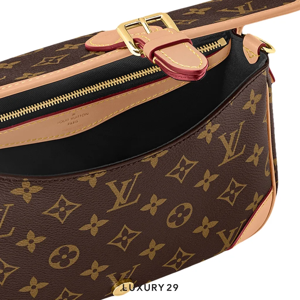 Louis Vuitton LV Diane In Monogram Canvas With Gold-Colour Hardware Brown(Small, Brown)