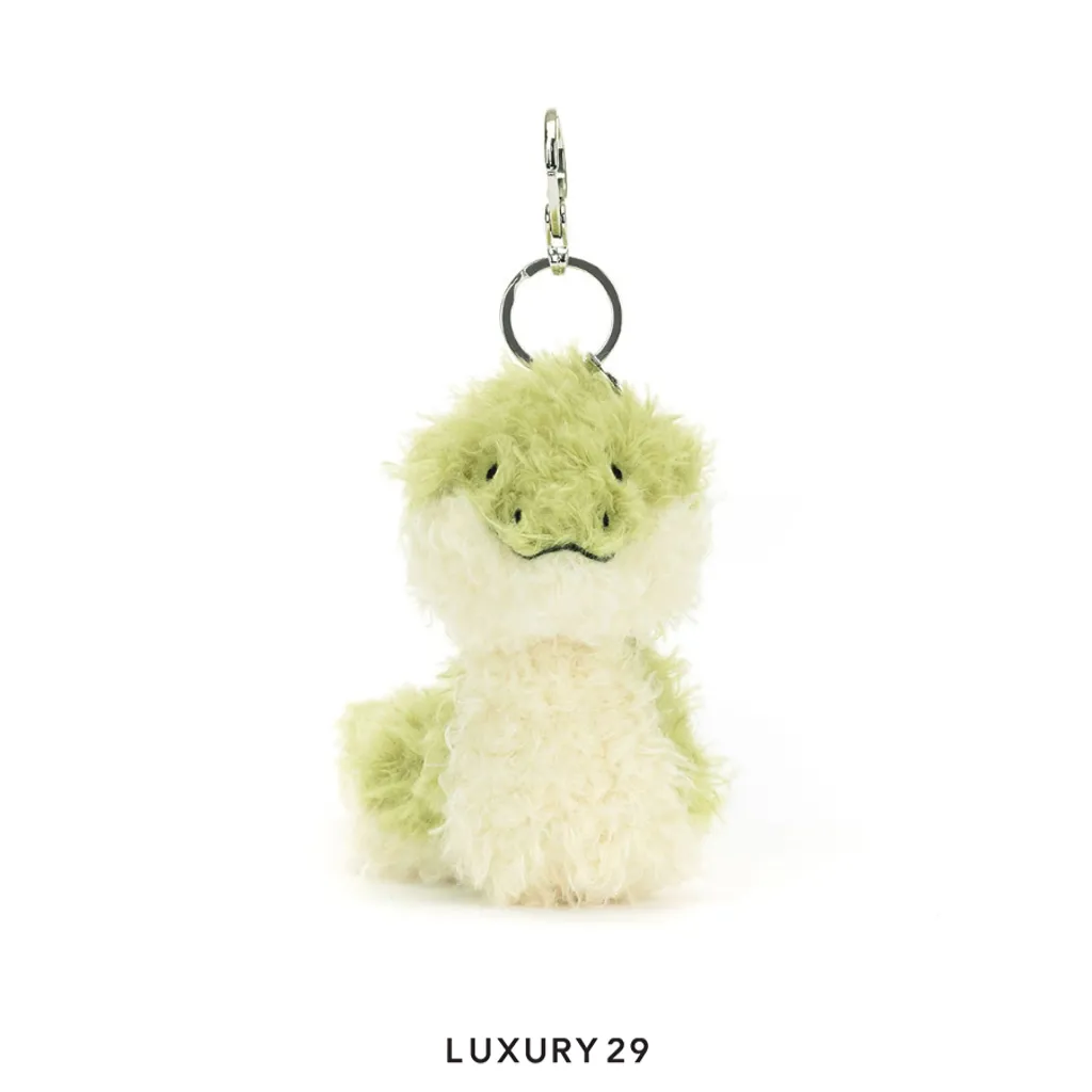 Jellycat Little Snake Bag Charm(Free Size, Green)