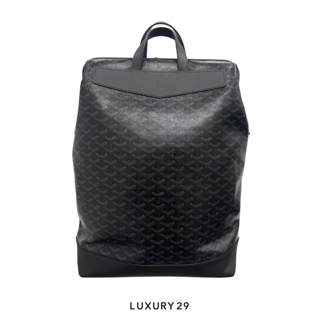 Goyard Cisalpin MM Backpack Jet Black