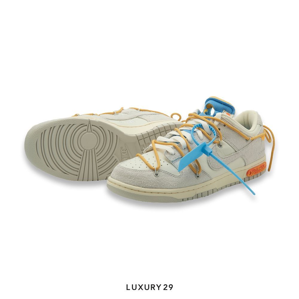 Nike Dunk Low Off-White Lot 34(M)(45, Grey)