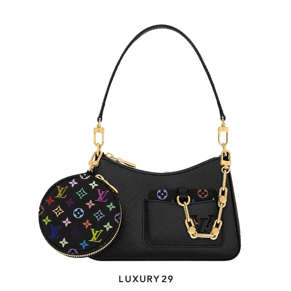 Louis Vuitton LV x TM Marellini Bag in Black(Small, Black)