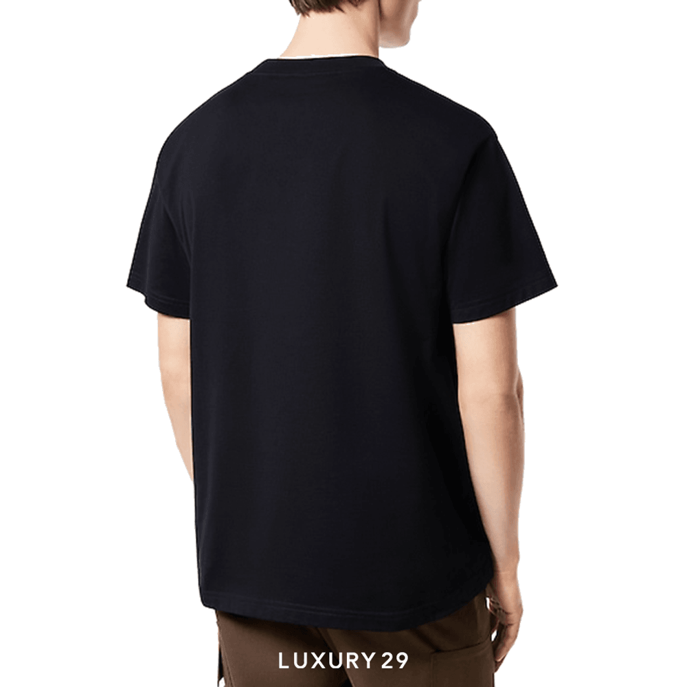 Louis Vuitton LV Embroidered Cotton T-Shirt(M, Black)