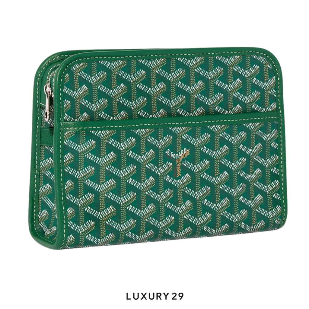 Goyard Jouvence PM Toiletry Bag Green(Small, Green)