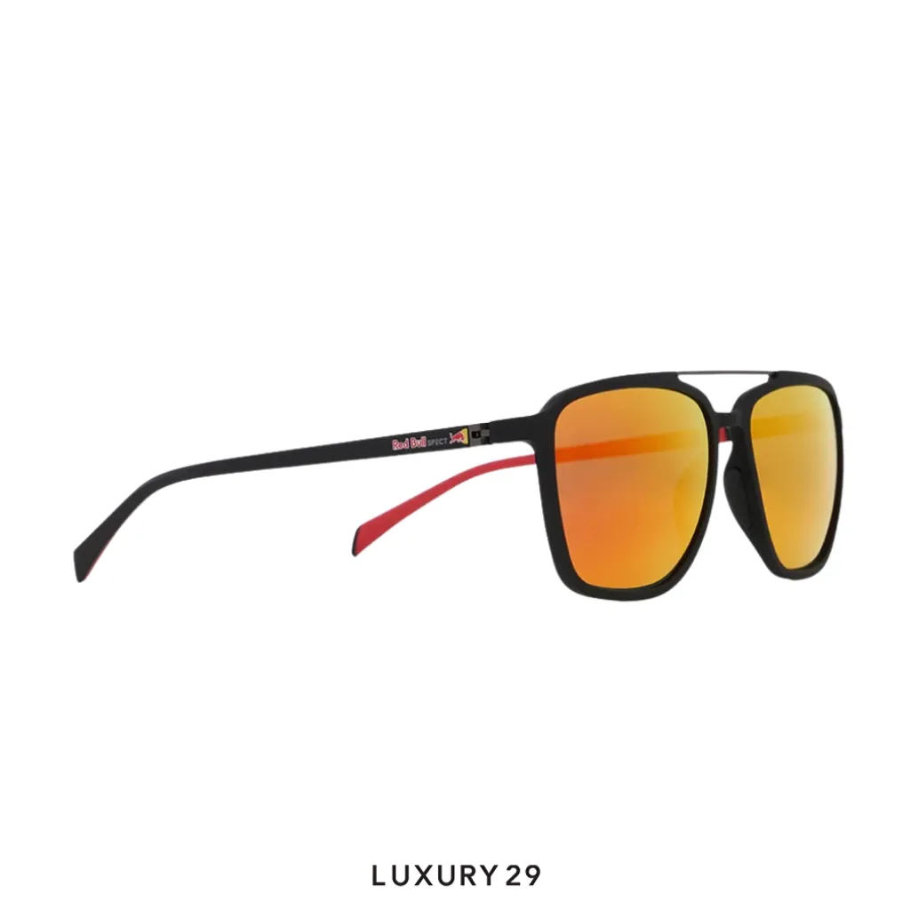 Red Bull Spect Sunglasses REDPS106-03P SPIN Concept brown with red mirror(Free Size, Red)
