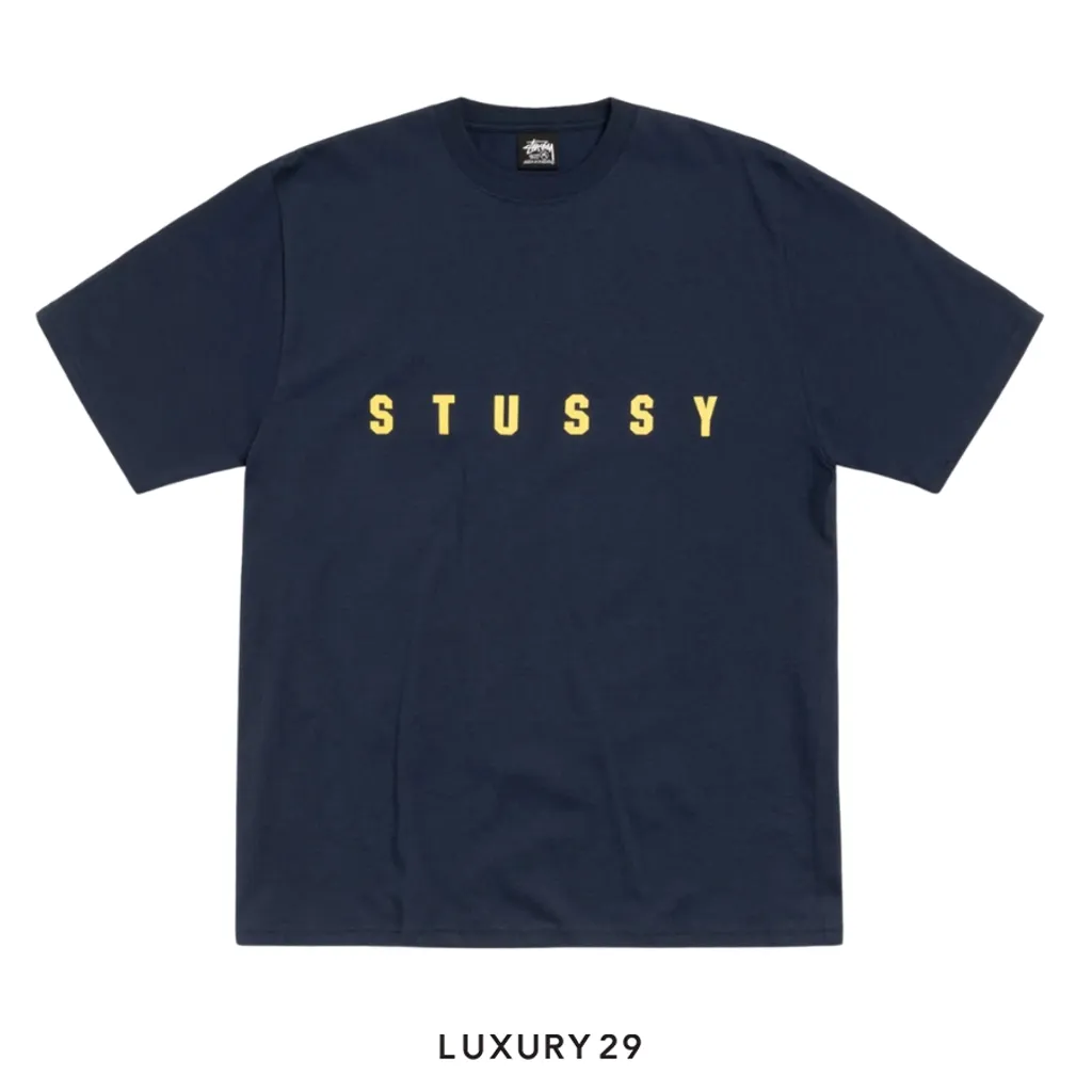 Stussy LENS TEE Navy(L, Blue)