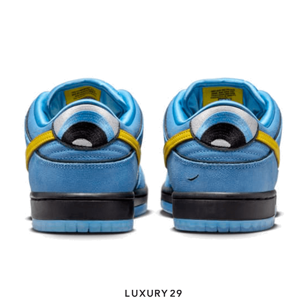 Nike SB Dunk Low The Powerpuff Girls Bubbles(M)(40.5, Blue)