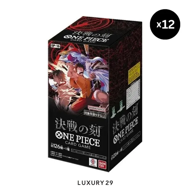 One Piece [OP-16] "The Time of Battle" Carton  (JP)