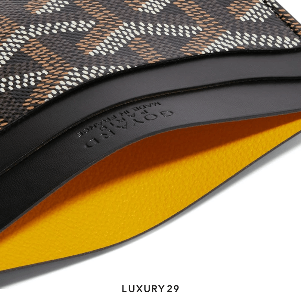 Goyard Saint-Sulpice Card Wallet Black(Small, Black)