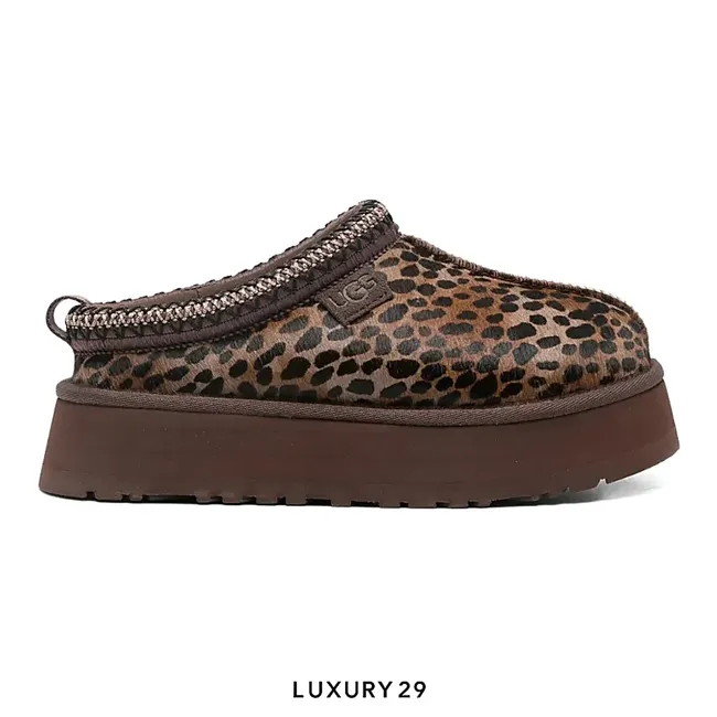 UGG Tazz Caspian leopard-print platform