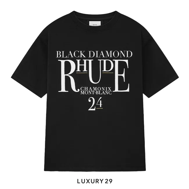 RHUDE BLACK DIAMOND TEE