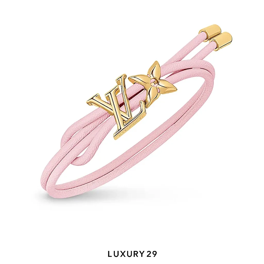 Louis Vuitton LV Bloom Bracelet Rose(Free Size, Pink)