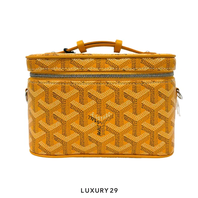 Goyard Muse Mini Vanity Yellow