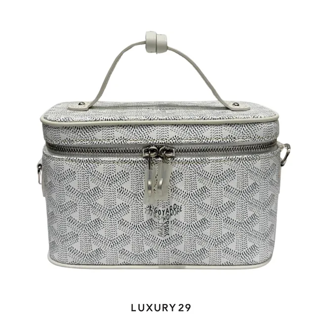 Goyard Muse Mini Vanity White