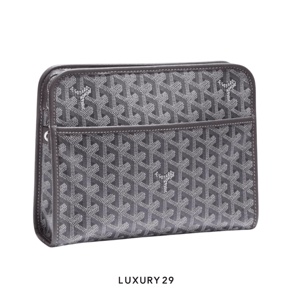 Goyard Jouvence MM Toiletry Bag Grey(Medium, Grey)