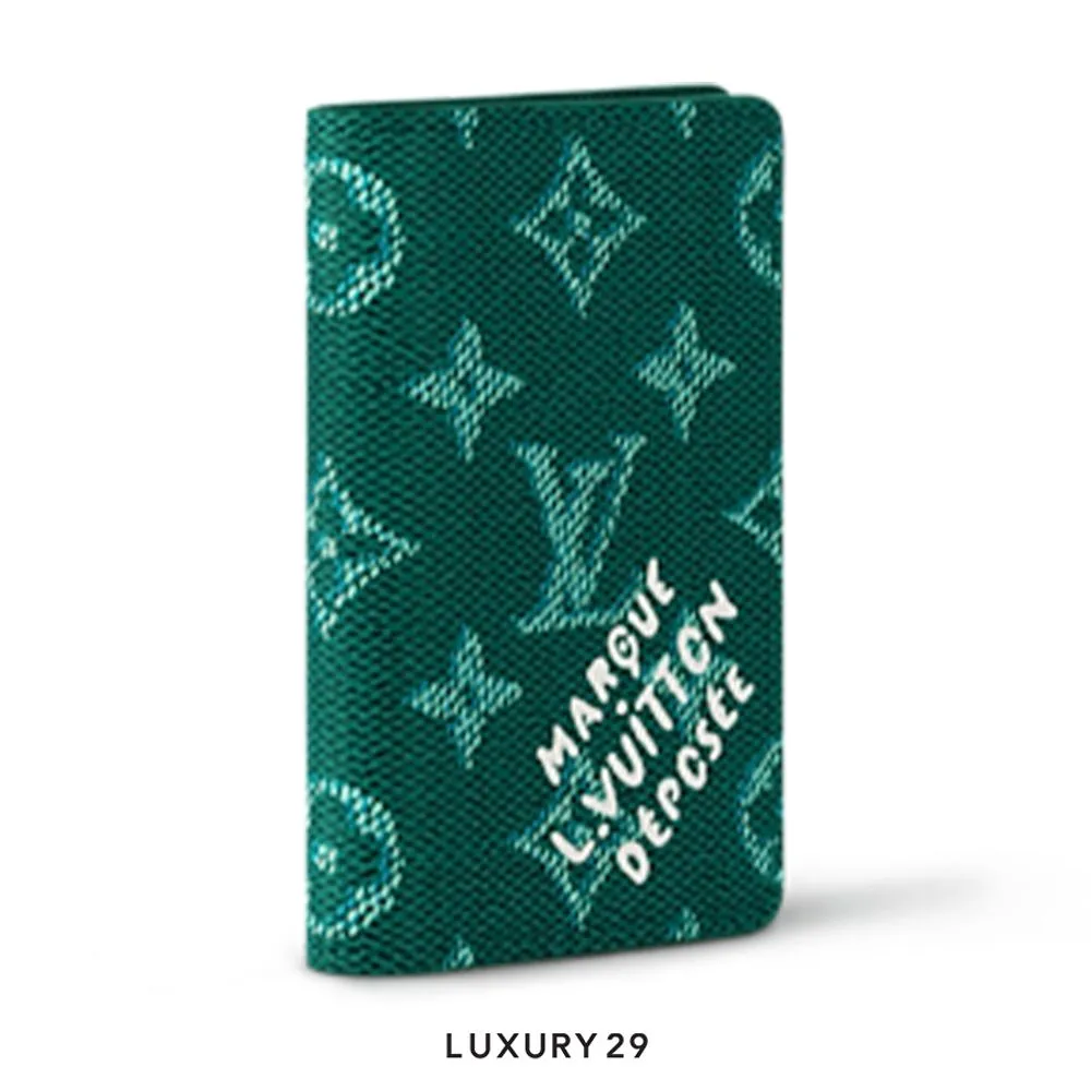 Louis Vuitton LV Pocket Organizer Green(Small, Green)