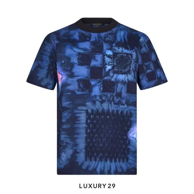 Louis Vuitton LV Salt Print T-Shirt Blue
