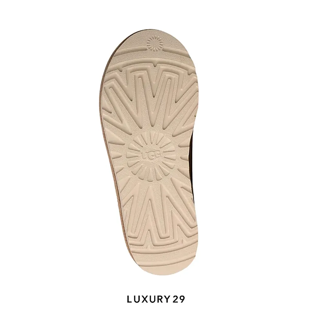 UGG Tasman II Sand / Dark Cherry(38, Brown)