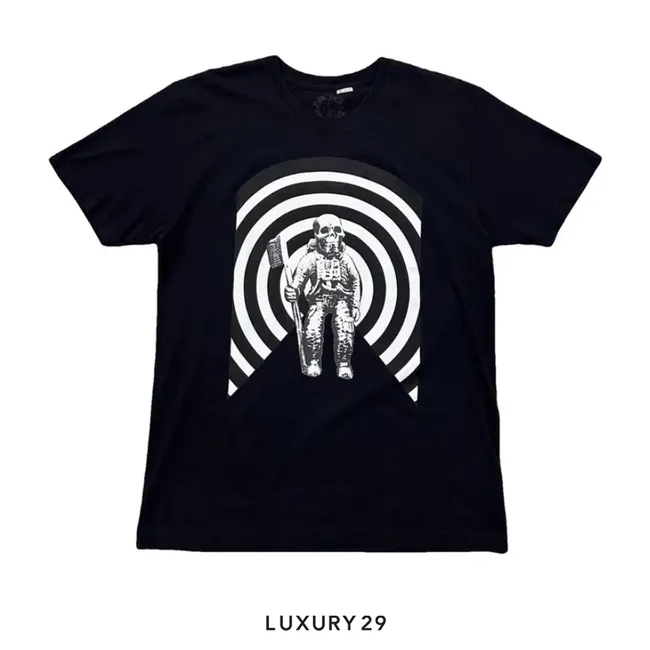 Chrome Hearts Foti Harris Teeter Space Astronaut Black Tee