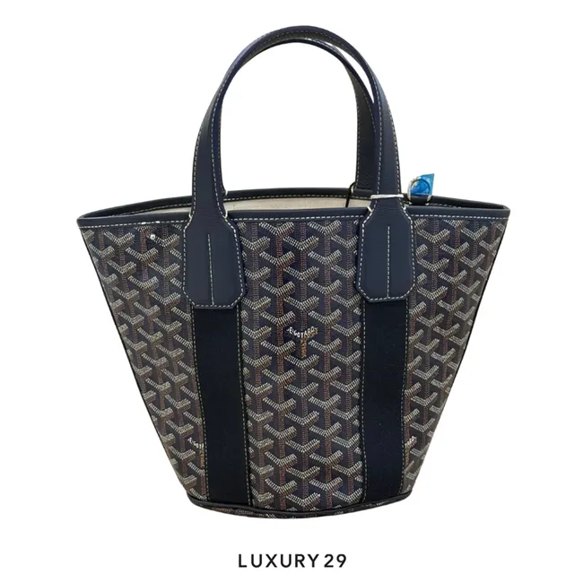 Goyard Belharra PM Bag Navy Blue