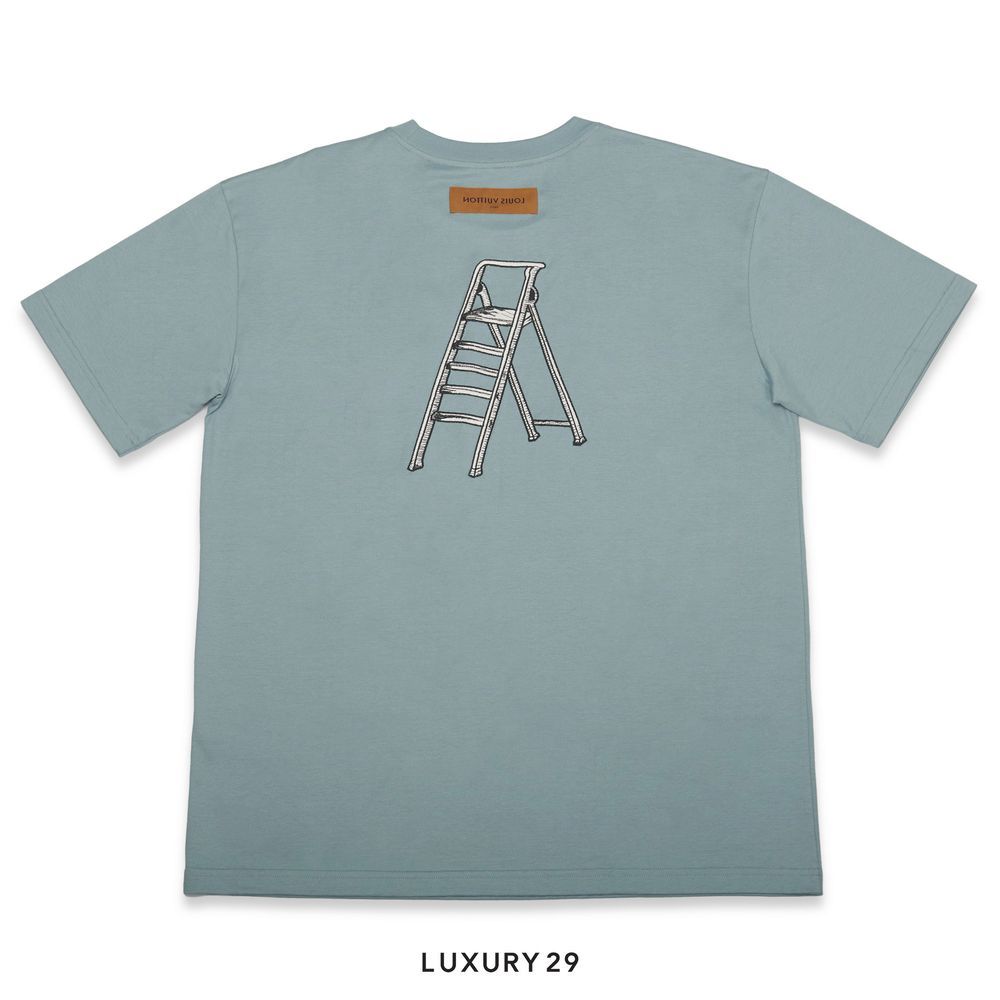 LV Multi Tools Embroidered T-Shirt(2XL, Blue)